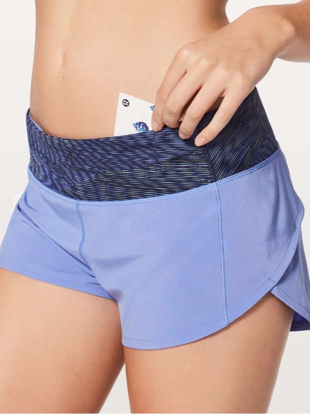 Lululemon Periwinkle Speed Short